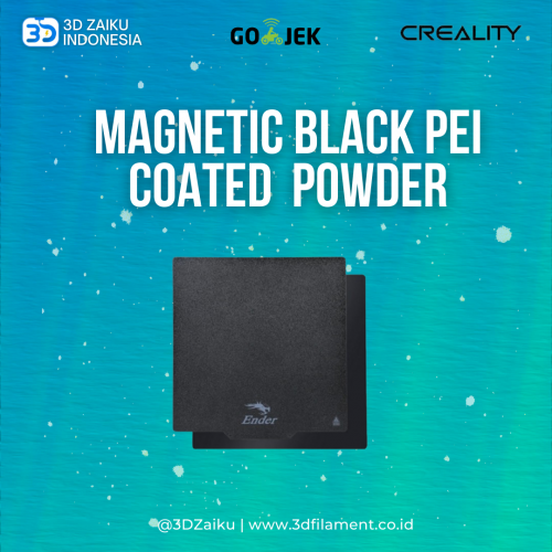 Creality 3D Printer Magnetic Black PEI Coated Powder Frosted Plate